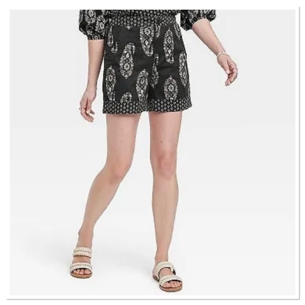 Women’s High Rise Relaxed Fit Pull On Shorts Knox Rose